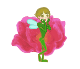 Encouraging and Healing with Flowers 2 sticker #12157975