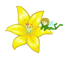 Encouraging and Healing with Flowers 2 sticker #12157976