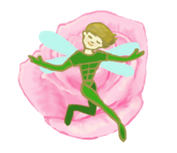 Encouraging and Healing with Flowers 2 sticker #12157978