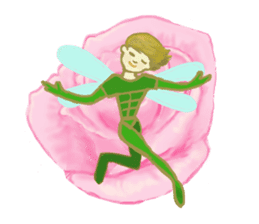 Encouraging and Healing with Flowers 2 sticker #12157978