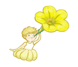 Encouraging and Healing with Flowers 2 sticker #12157984