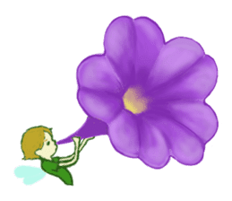 Encouraging and Healing with Flowers 2 sticker #12157989