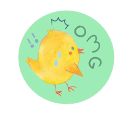 Daily English sticker sticker #12158117