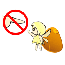 The elf of the wallet sticker #12158529