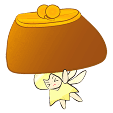 The elf of the wallet sticker #12158532