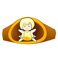 The elf of the wallet sticker #12158535