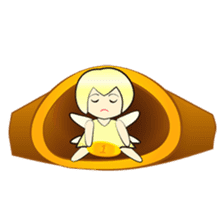 The elf of the wallet sticker #12158535