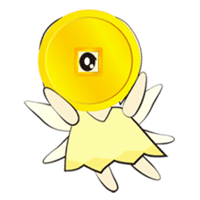 The elf of the wallet sticker #12158537