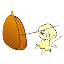 The elf of the wallet sticker #12158538