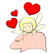 The elf of the wallet sticker #12158543