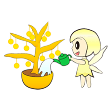 The elf of the wallet sticker #12158558