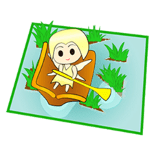 The elf of the wallet sticker #12158564