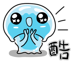 Little jellyfish, U-mi sticker #12158769