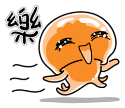 Little jellyfish, U-mi sticker #12158785