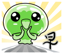 Little jellyfish, U-mi sticker #12158787