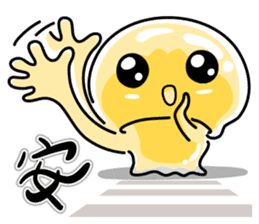 Little jellyfish, U-mi sticker #12158788