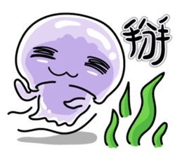 Little jellyfish, U-mi sticker #12158805