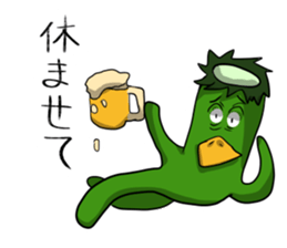 enjoy kappa sticker sticker #12158983