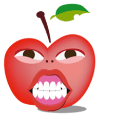 chattering with Ms. Poison Apple sticker #12159273