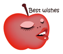 chattering with Ms. Poison Apple sticker #12159291