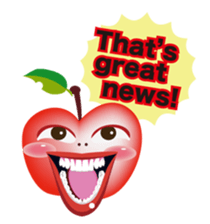 chattering with Ms. Poison Apple sticker #12159299