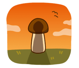 Mr.mushroom 2 ! sticker #12160124