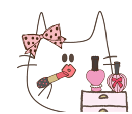 girlish cats.2nd sticker #12160208