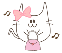 girlish cats.2nd sticker #12160214