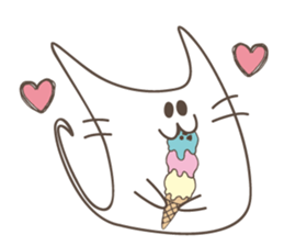 girlish cats.2nd sticker #12160228