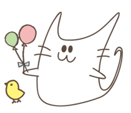 girlish cats.2nd sticker #12160235