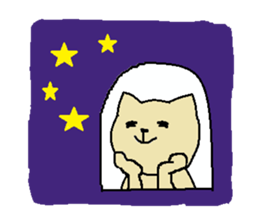 Daily life of a naughty kitten2 sticker #12160248