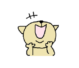 Daily life of a naughty kitten2 sticker #12160265