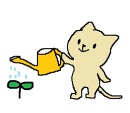 Daily life of a naughty kitten2 sticker #12160270