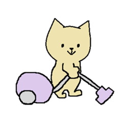 Daily life of a naughty kitten2 sticker #12160271