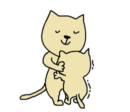 Daily life of a naughty kitten2 sticker #12160277