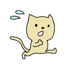 Daily life of a naughty kitten2 sticker #12160280