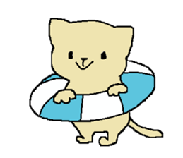 Daily life of a naughty kitten2 sticker #12160283