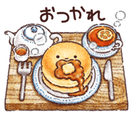 Delicious pancakes sticker #12160286