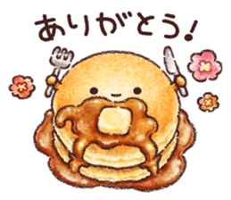 Delicious pancakes sticker #12160296