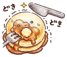Delicious pancakes sticker #12160310
