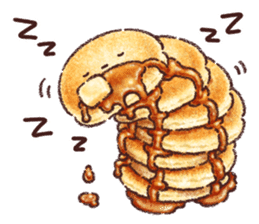 Delicious pancakes sticker #12160324
