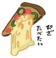 omochialien food sticker sticker #12160902