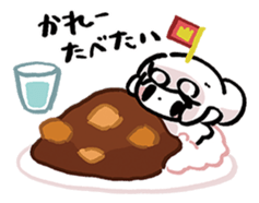 omochialien food sticker sticker #12160903