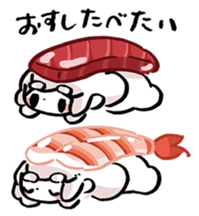 omochialien food sticker sticker #12160910