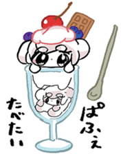 omochialien food sticker sticker #12160921