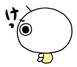 Round people of everyday sticker #12161425