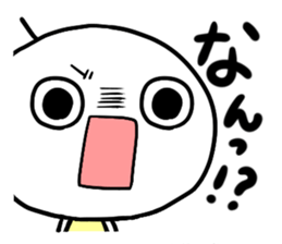 Round people of everyday sticker #12161437