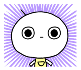 Round people of everyday sticker #12161451