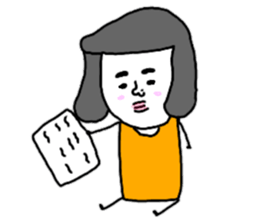 Nostalgic Etsuko sticker #12161986