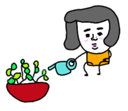 Nostalgic Etsuko sticker #12162007